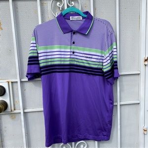 Roberto Mocali Italy mens L (runs small) short sleeve Polo shirt